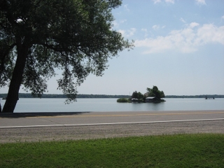 view from the Thousand  islands path