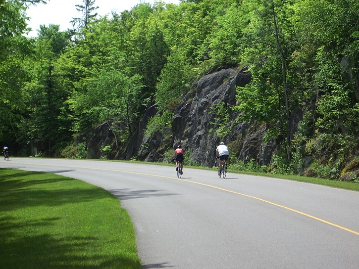 Cycling in the Gatineau Park