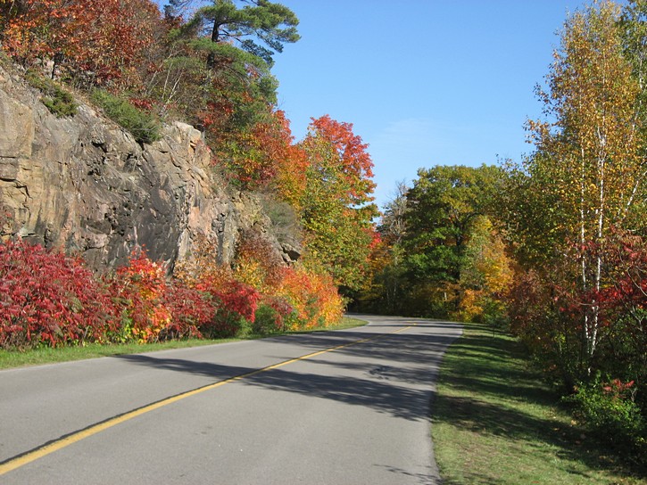 fall colors in Gatineau Park