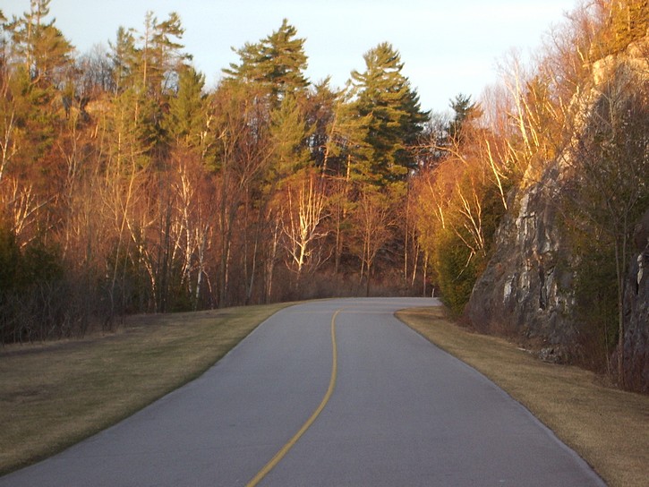 Parkway in the Gatineau Park