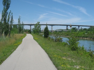 bike path near St. Catharines