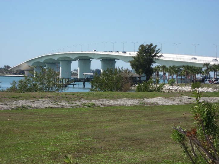 bridge from Sarasota to Lido Key