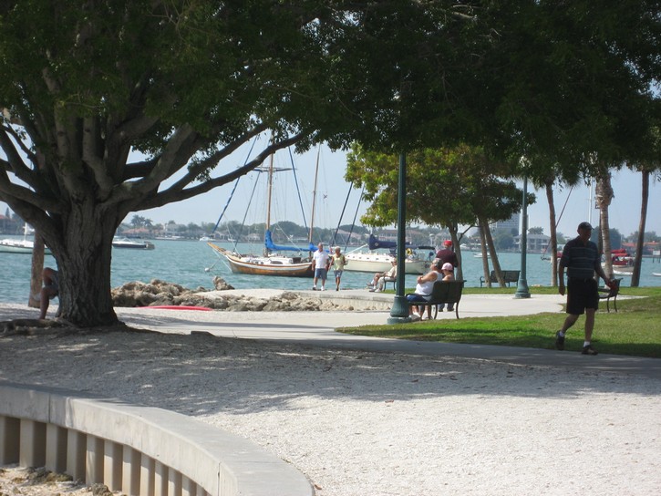 view of the waterfront area in Sarasota