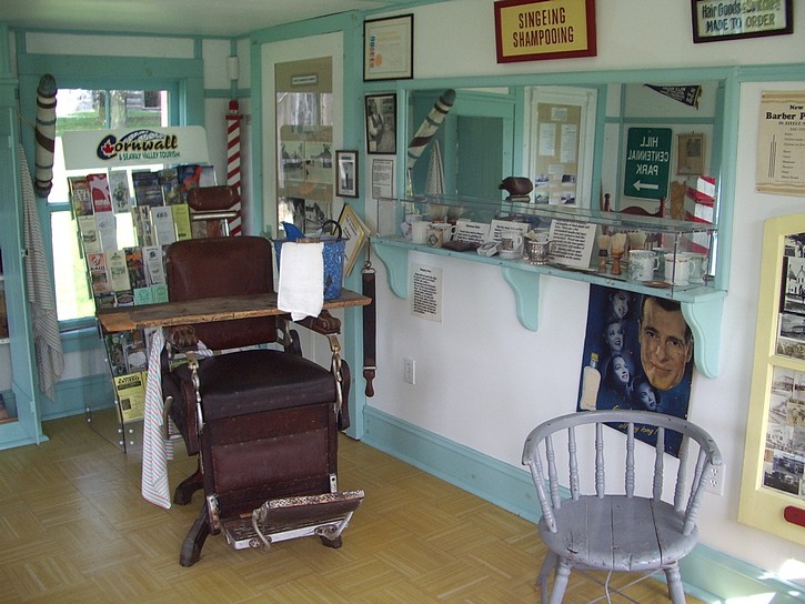 old barber shop chair