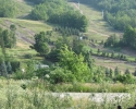 ski slope on the Blue Mountain in the summer