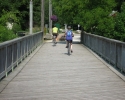 Georgian Trail crosses a bridge in Thornbury