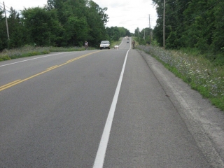 Highway 2 between Gananaque and Kingston