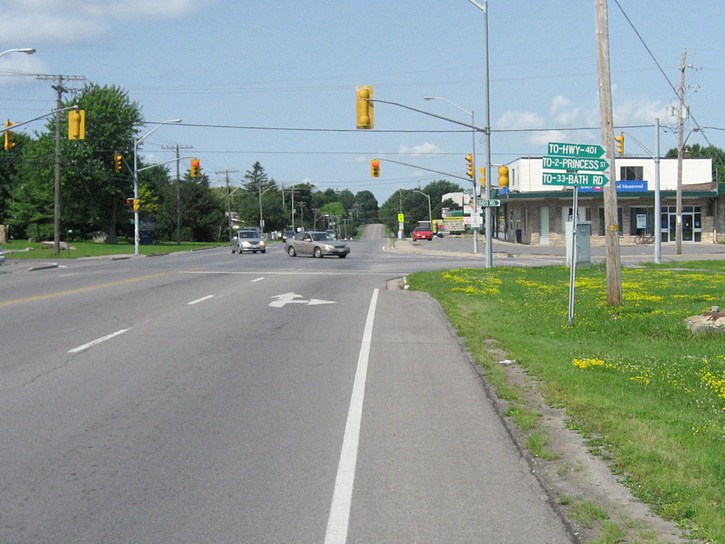 Front Street in west-end Kingston
