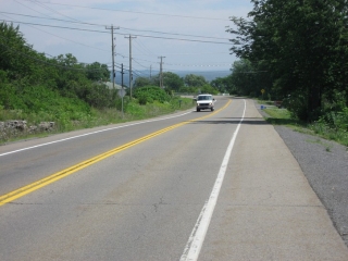 Highway 33 near Collin's Bay