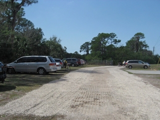 Legacy Trail  parking lot