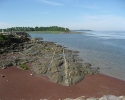 rock outcrop on St. Lawrence River
