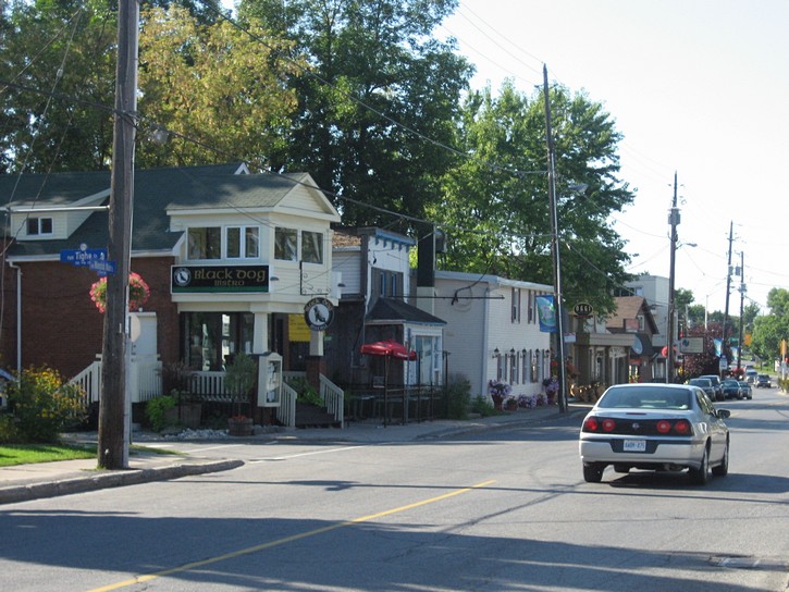 Manotick Main Street, downtown Manotick.