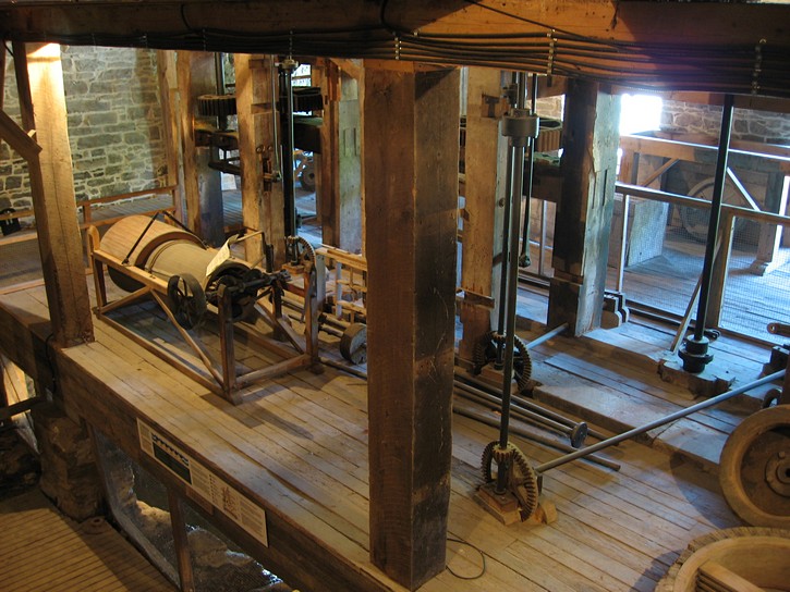 The basement of Watson's Mill