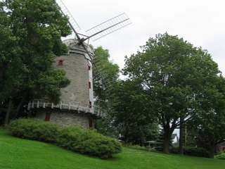 an old windmill in Montreal