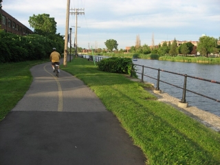 Lachine Canal bike path