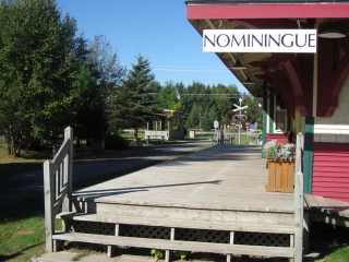 old train station in Nominingue