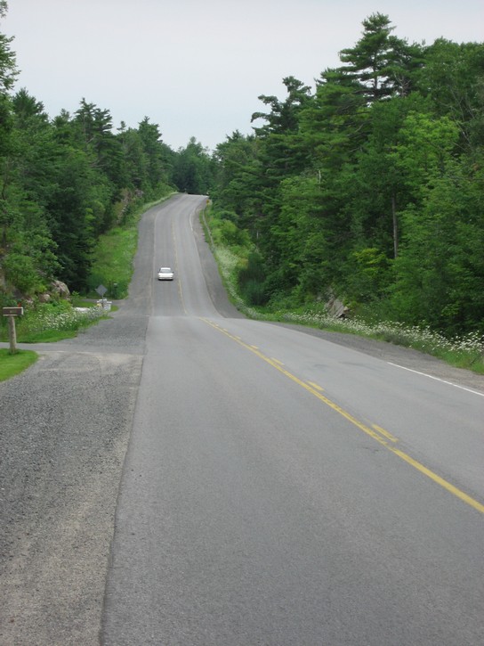 a hill on Regional Road 10