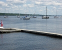 waterfront at  the Pinhey's Point Historic site.