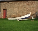 boat on trailer in Prince Edward County.