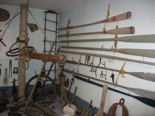 display at the Mariners' Park Museum