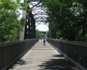 bike path over a small bridge near Levis