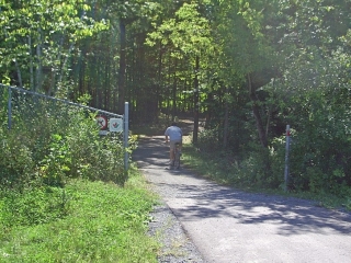 start of Greenbelt Trail