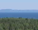 the Sleeping Giant as viewed from Thunder Bay