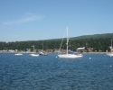 anchorage in front of Grand Marais