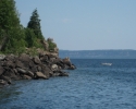 cliffs in the Silver Harbour Conservation Area
