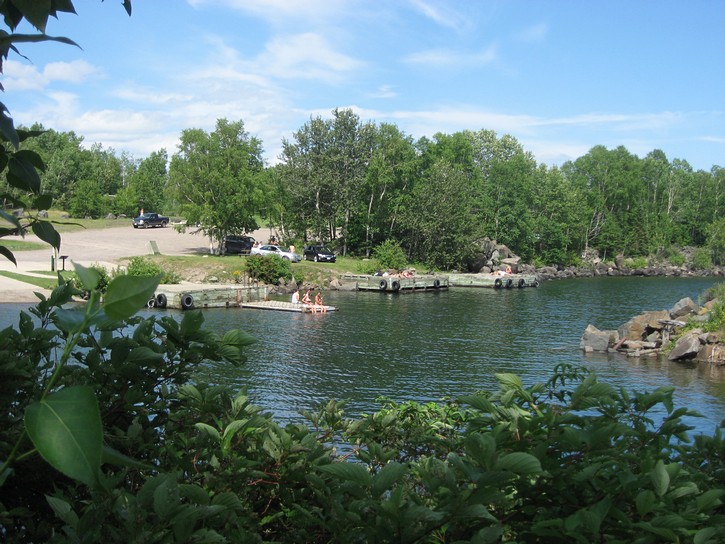 small bay in the Silver Harbour Conservation Area