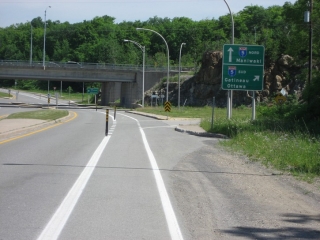 bike lane on Scott Road