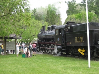 steam train in Wakefield